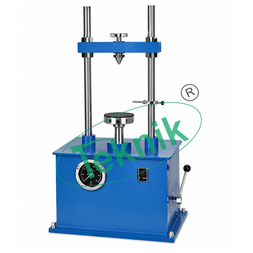 Load Frames - 50 Kn Motorised With 6 Speed, Bench Type Design | Soil Testing Applications, Ideal For C.b.r. & Unconfined Compression Tests