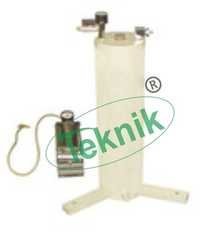 Lateral Pressure Assembly - Pressure Chamber With 10 Kg/cmâ² Gauge, Foot Pump, Air Valve & Water Drain For Soil Testing | Ideal For Triaxial Specimen Applications