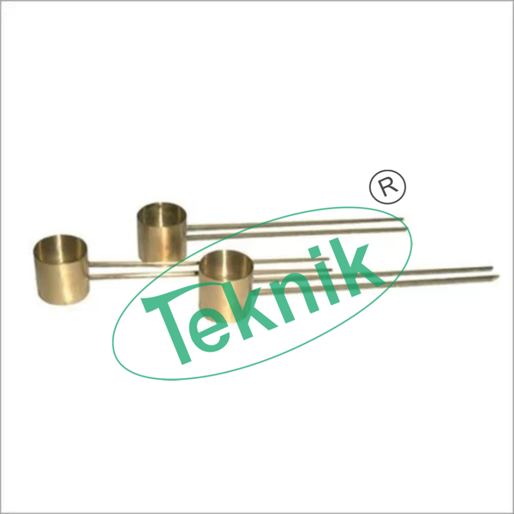 Le-Chatelier Mould - Split Cylinder Mould 30mm Dia, 30mm High | Features Indicating Arms, Glass Plates, Lead Weights, IS: 5514 Compliant
