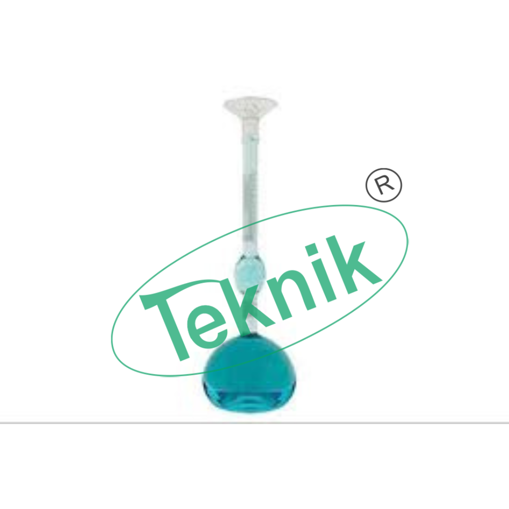 Le Chatelier Flask - 250 Ml Capacity, Graduated Neck 0-1 Ml & 18-24 Ml | Ideal For Relative Density Testing Of Cement And Fine Materials