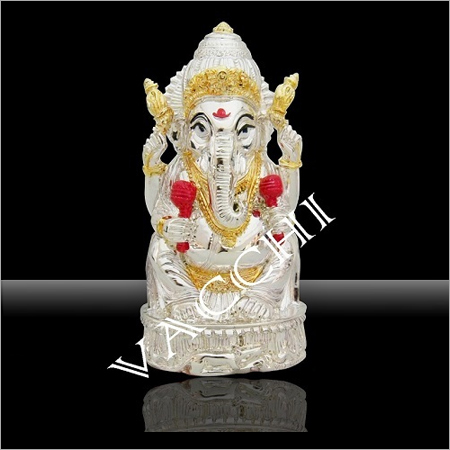 Silver Plated Chankana Ganesha
