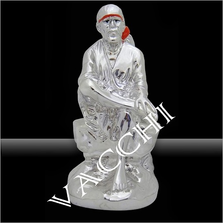 Silver Plated Sai Baba