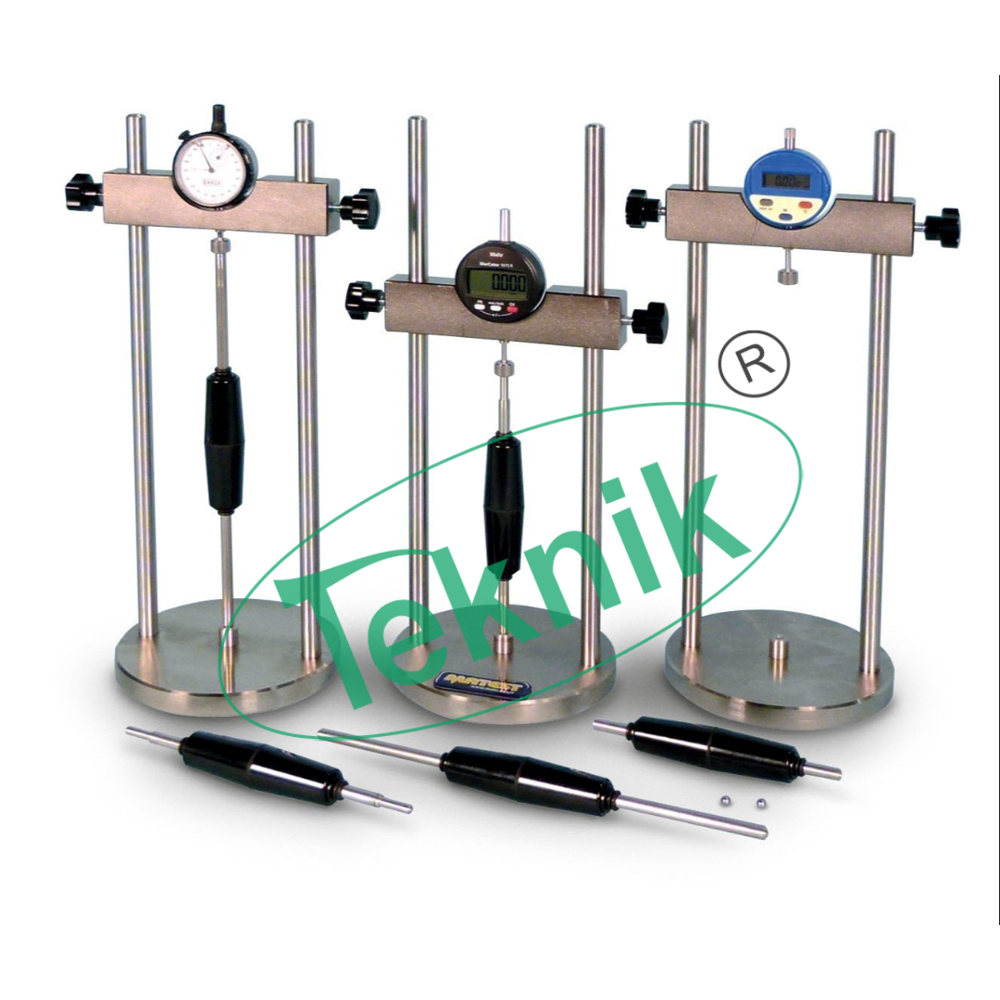 Length Comparator - Metal Frame, Double-Post Design with Rust Resistant Finish | Ideal for Cement Paste Length Change Testing, Soil Testing Equipments