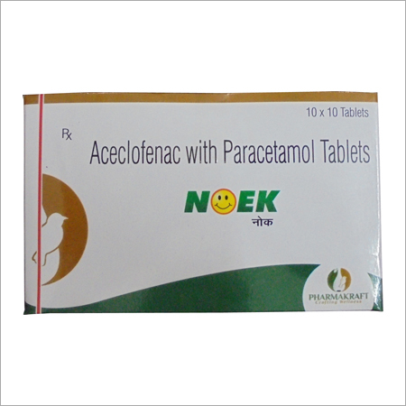 Aceclofenac with Paracetamol
