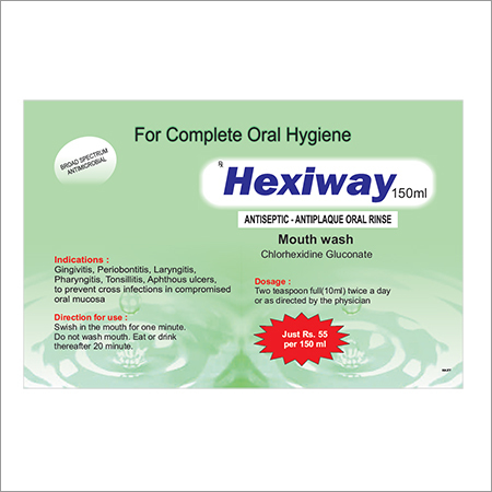 Chlorhexidine Gluconate Mouth Wash