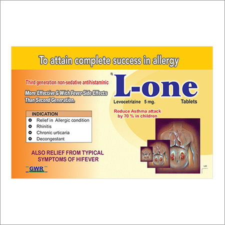 Levocentrizine 5 Mg Tablets