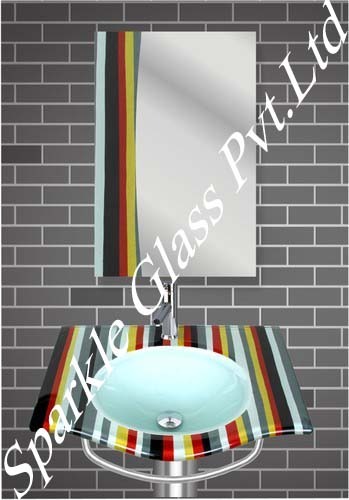Bathroom Vanities Glass Wash Basin