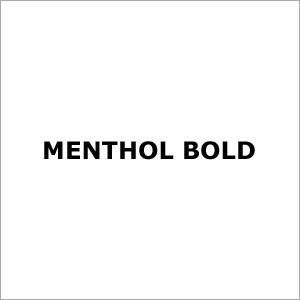 Menthol Bold