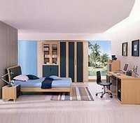 Bedroom Furniture Sets - Wood Material, Standard Size 160x210 Cm, Polished Finish, Rectangular Shape, Freestanding Design, Modern Appearance