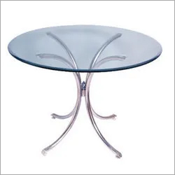 Blue Glass Center Table