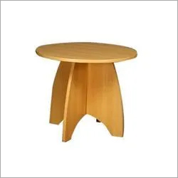 Round Wooden Center Table