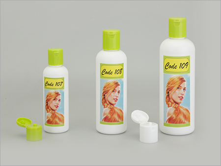 Round HDPE Bottles With Flip Top Caps