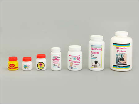 Round HDPE Bottles With Caps & E.P.E and I.S Wads