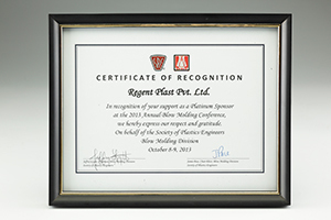 Internation Recognition from U.S.A.