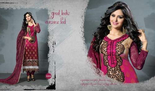 Pakistani Long Salwar Kameez