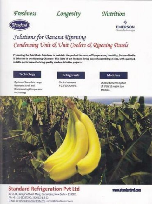 Banana Ripening System - Application: Indusrty