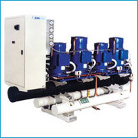 White Water Cooled Scroll Condensing Unit
