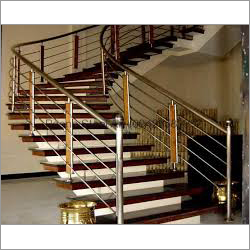 Steel Pipe Stair Handrail