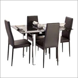 Stainless Steel Dining Table Set