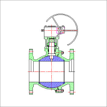 Gear Operated PC Ball Valve