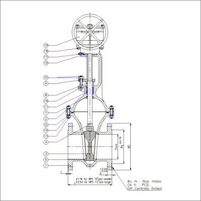 Cast Stainless Steel Gate Valves