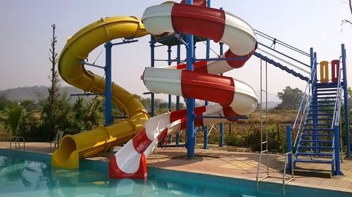 Combination of Open And Tunnel  Water Slide