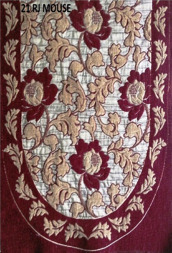 CHENILLE SOFA PANEL - Chenille Fabric, 23x27 Inches, Various Designs & Colors | Rectangular Shape, Designed for Home & Hotel Use