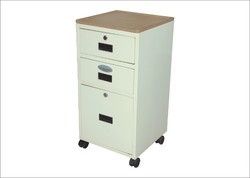 Bed Side Locker Deluxe With Two Drawer And Wooden/Ss Top Equipment Materials: Wooden