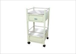 Bed Side Locker Two Drawer Two Shelves Equipment Materials: Metal