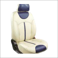 White Leather Car Seat Cover Vehicle Type: 4 Wheelers