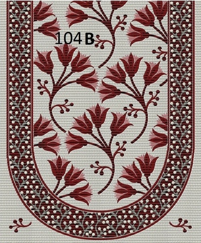 CHENILLE SOFA PANEL - Chenille Fabric, 23x27 Inches, Various Designs & Colors | Rectangular Shape, Ideal for Home & Hotel Use