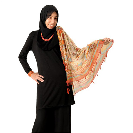 Ladies Black Designer Tunic