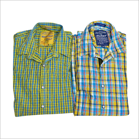 Mens Check Shirt