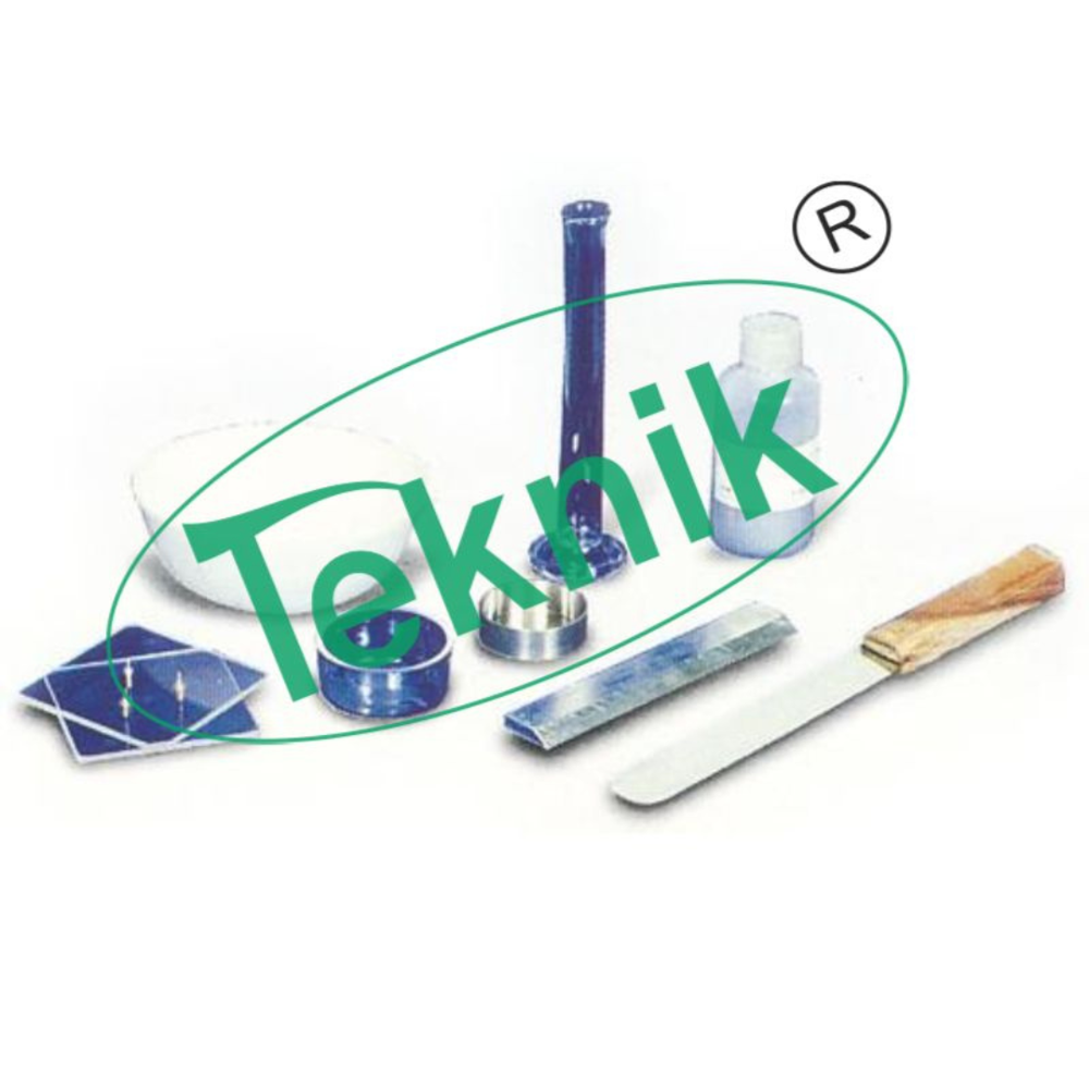 Shrinkage Limit Set - Porcelain Evaporating Dish Glass Cup Perspex Plate with Metal Prongs | Soil Testing Equipment for Accurate Shrinkage Limit and Volume Analysis