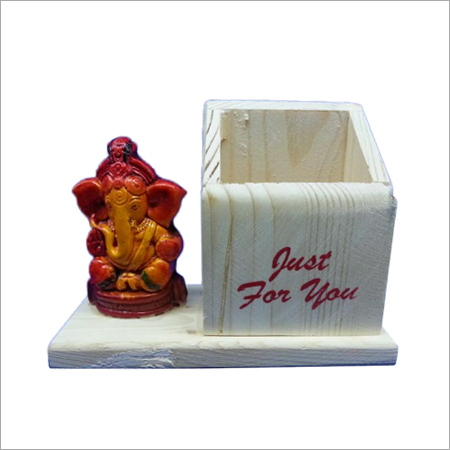 Wooden Pen Stand