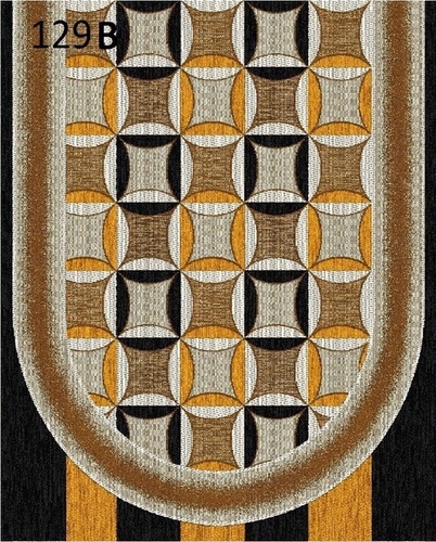 Jutt and Chenille Sofa Panel - Jute & Chenille Material, 23x27 Inches, Multiple Colors and Designs Available | Rectangular Shape, Ideal for Home & Hotel
