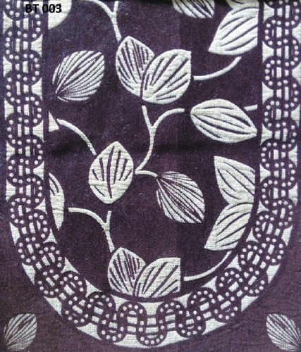 Chenille Sofa Panel - Rectangular Design, Printed Chenille Fabric for Home & Hotel Use