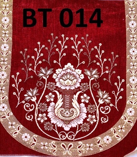 Chenille Sofa Panel - Chenille Fabric, 23x27 Inches, Assorted Designs & Colors | Rectangular Shape, Perfect For Home & Hotel Decor