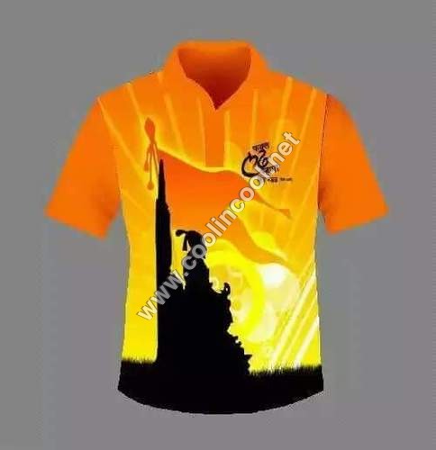 Mens Sports Wear T-shirt - 100% Cotton, Multicolor, Short Sleeves, Printed Pattern | Quick-drying, Durable, Versatile, Shape Retaining