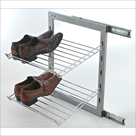 Side Mounting Shoe Rack Pull-Out
