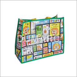 Opp Package Bag - Fabric Material Multiple Sizes Various Colors High Tearing Strength Eco-Friendly Lightweight Silk Printed with Handle