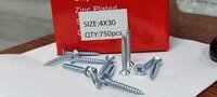 Chip Board Screws - Stainless Steel, White Zinc, Pozi Drive/philip Drive | Corrosion Resistance, Robustness, Easy To Install, Impeccable Finish