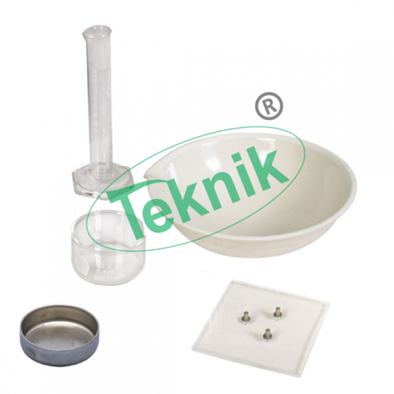 Shrinkage Limit App - Porcelain, Glass, Perspex | Soil Testing Equipment for Determining Shrinkage Limit, Shrinkage Ratio, Shrinkage Index, and Volumetric Shrinkage