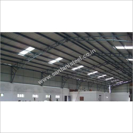 Silver Prefabricated Industrial Sheds