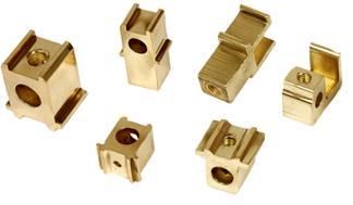 Brass HRC Fuse Contacts