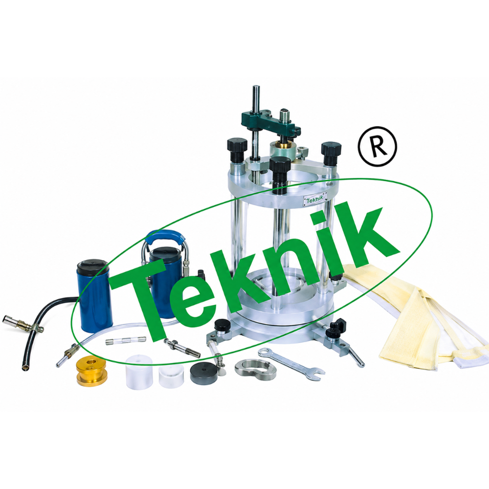 Triaxial Cell - Color: Silver