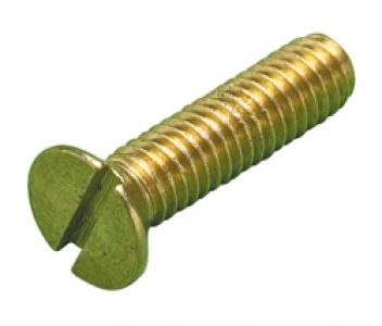Brass Slotted Machine Screws