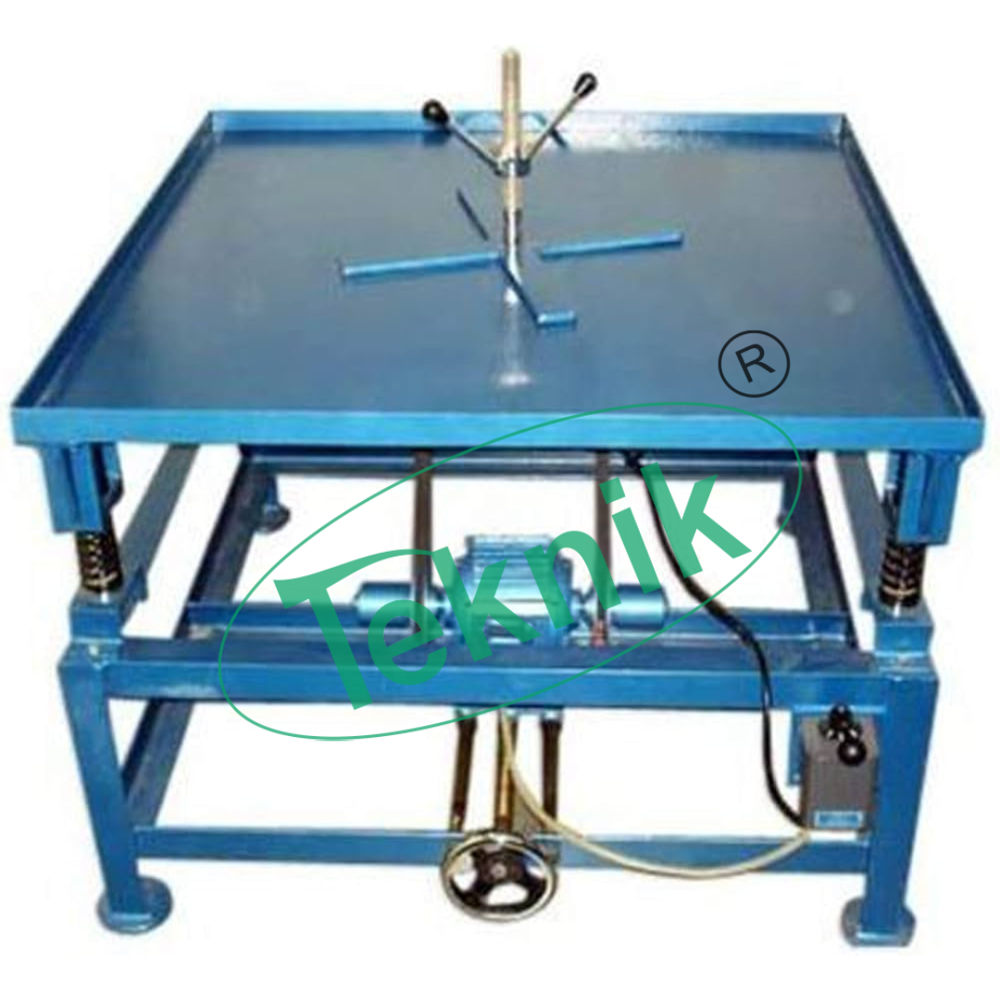 Vibrating Table . - Color: Blue