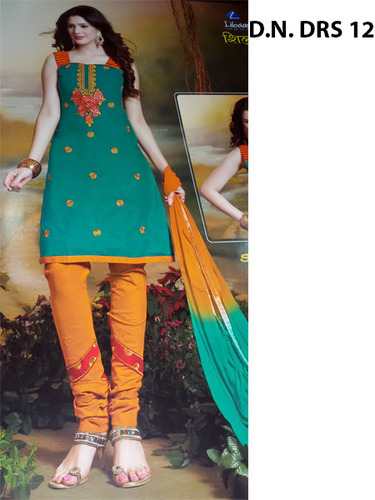 Cotton punjabi suit