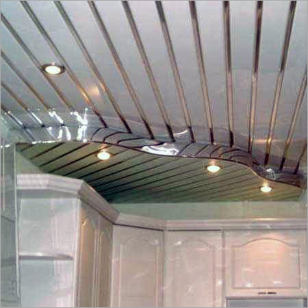 Pvc Ceiling Panel - Color: Grey